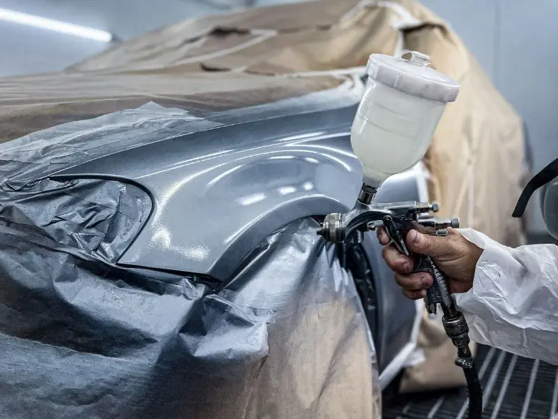 como fazer reparo na pintura do carro