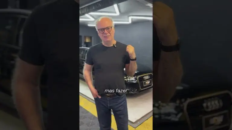 Audi A4 Funilaria E Pintura Parachoque Depoimento DW Auto Care